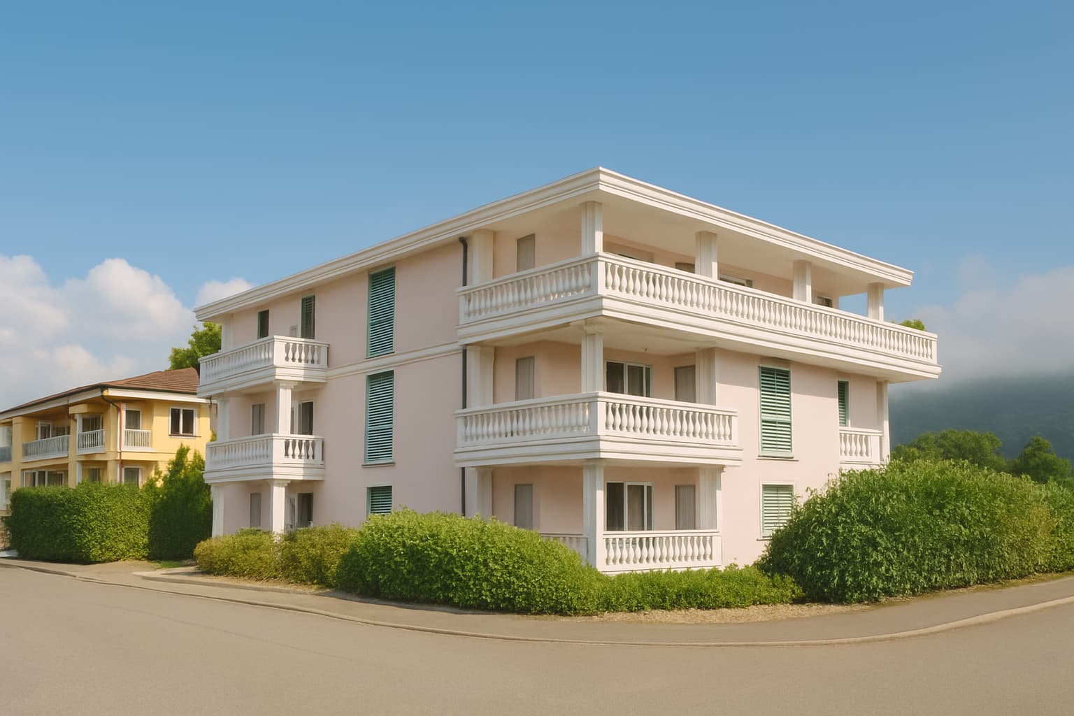 Façade de l’immeuble